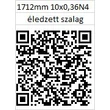 Kép 2/2 - 10x0,36 NV4 1712 mm Éledzett Forestill szalagfűrészlap