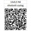 Kép 2/2 - 13x0,5 NV6 1790 mm Éledzett Forestill szalagfűrészlap