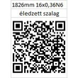 Kép 2/2 - 16x0,36 NV6 1826 mm Éledzett Forestill szalagfűrész lap