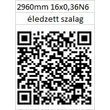 Kép 2/2 - 16x0,36 NV6 2950 mm Éledzett Forestill szalagfűrész lap