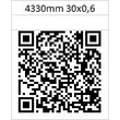 Kép 2/2 - 4330 mm 30x0,6 mm-es Forestill szalagfűrészlap