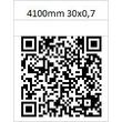 Kép 2/2 - 4100 mm 30x0,7 mm-es Forestill szalagfűrészlap