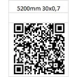 Kép 2/2 - 5200 mm 30x0,7 mm-es Forestill szalagfűrészlap