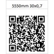 Kép 2/2 - 5570 mm 30x0,7 mm-es Forestill szalagfűrészlap